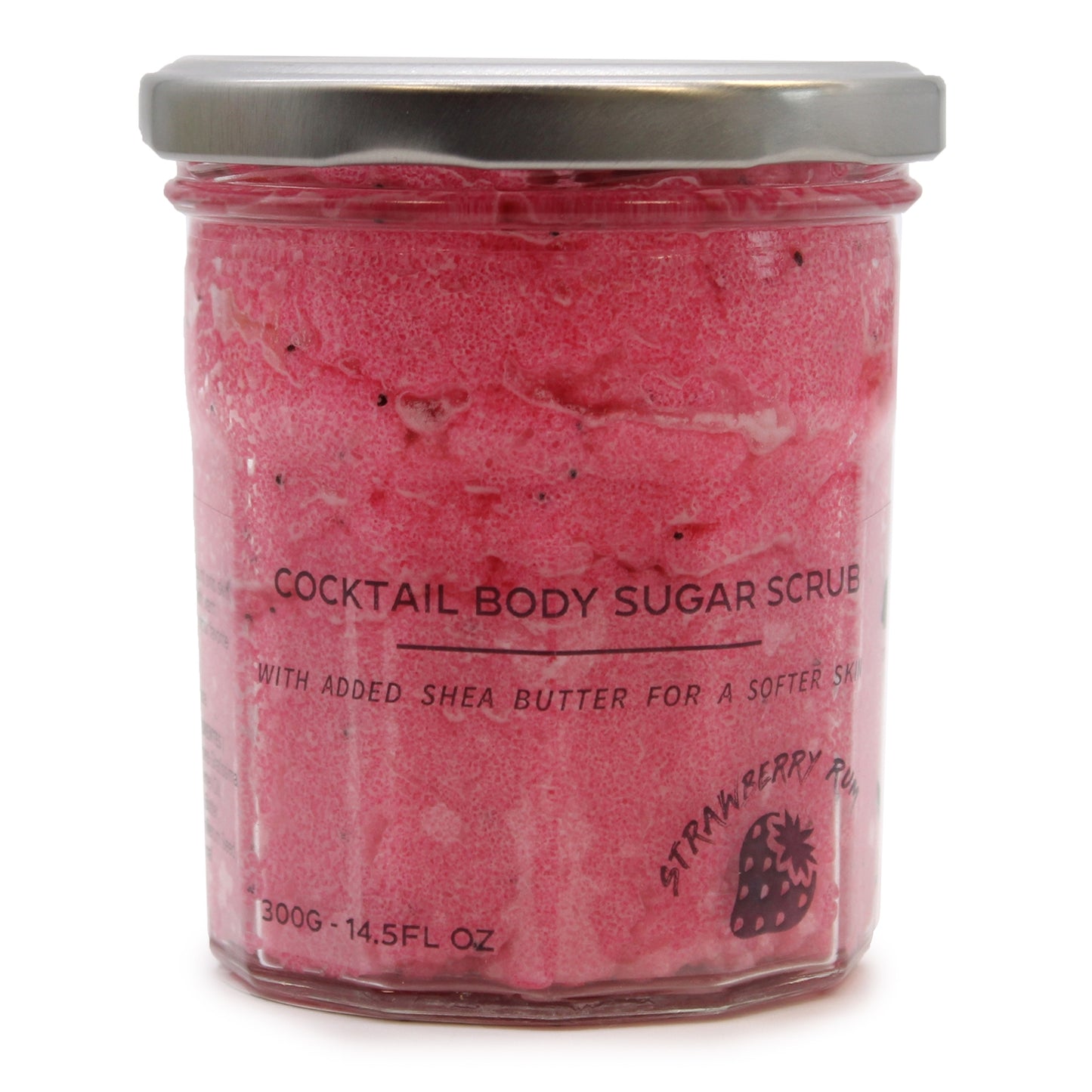 3xFragranced Sugar Body Scrub - Strawberry Rum