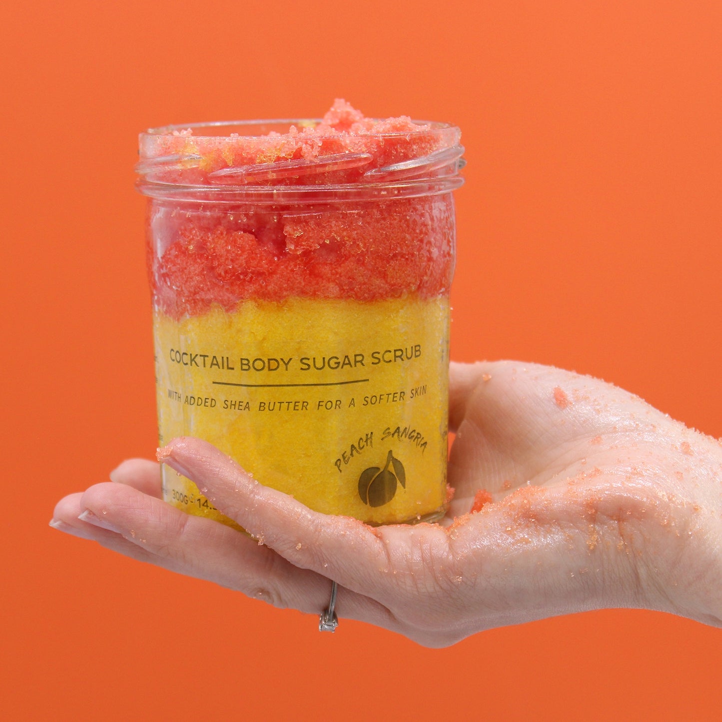 3xFragranced Sugar Body Scrub - Strawberry Rum