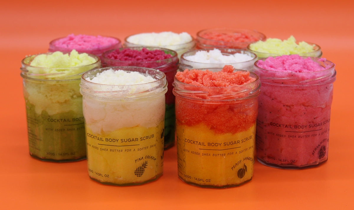 3xFragranced Sugar Body Scrub - Watermelon Daquiri