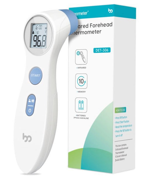 Non Contact Forehead Digital Thermometer. Easy Use & Carry