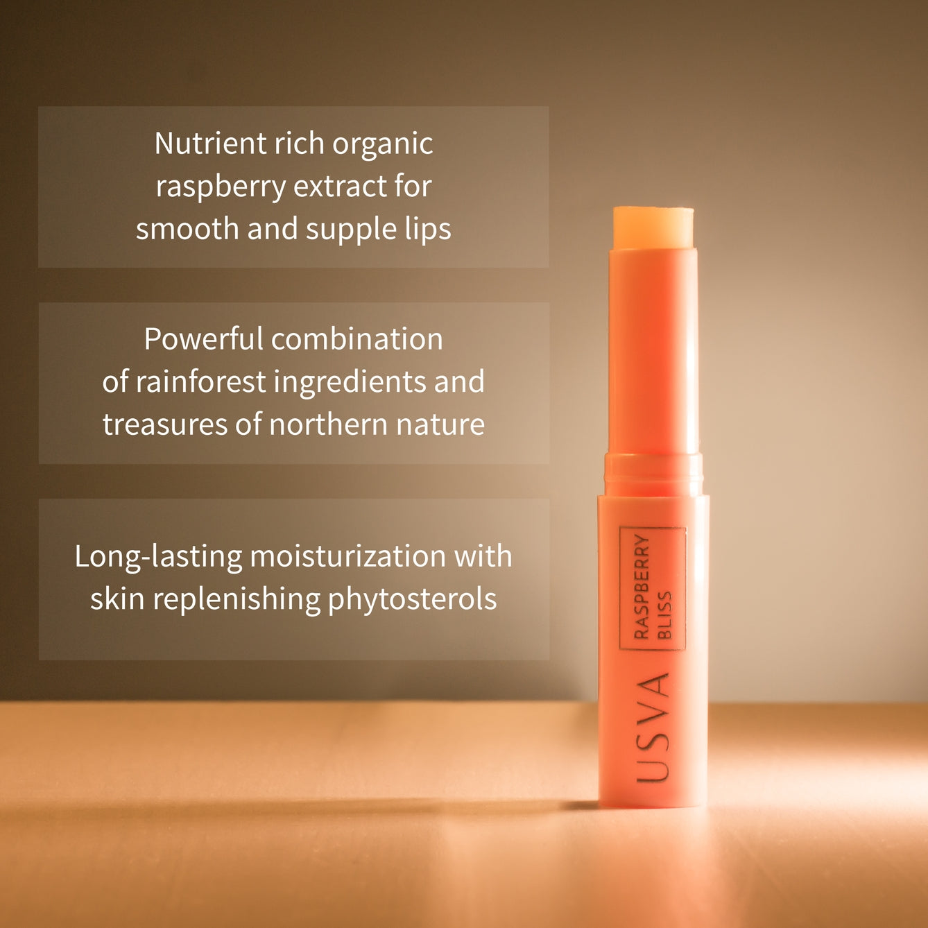 Raspberry Bliss Protective Nutrient Rich Lip Balm. MADE IN FINLAND.