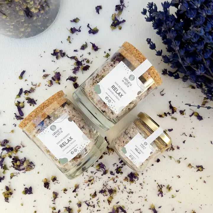 Relax Bath Salts - Lavender and Mauve