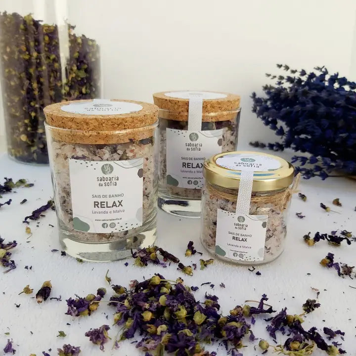 Relax Bath Salts - Lavender and Mauve